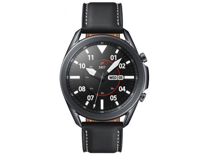 Умные часы Samsung Galaxy Watch 3 45mm Black SM-R840NZKACIS - фото 1 - id-p224956713