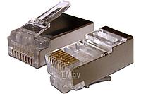 Коннектор RJ45 STP 8P8C, универсальный, cat.6 TWT TWT-PL45/S-8P8C-6