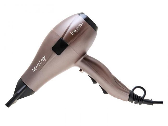 Профессиональный мощный фен для парикмахеров сушки укладки волос Harizma Advantage H10224F с насадками - фото 1 - id-p224979067