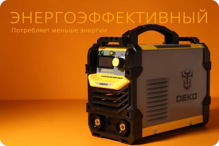 Инвертор сварочный аппарат Deko DKWM250A case для ручной дуговой сварки MMA инверторный - фото 10 - id-p224426699