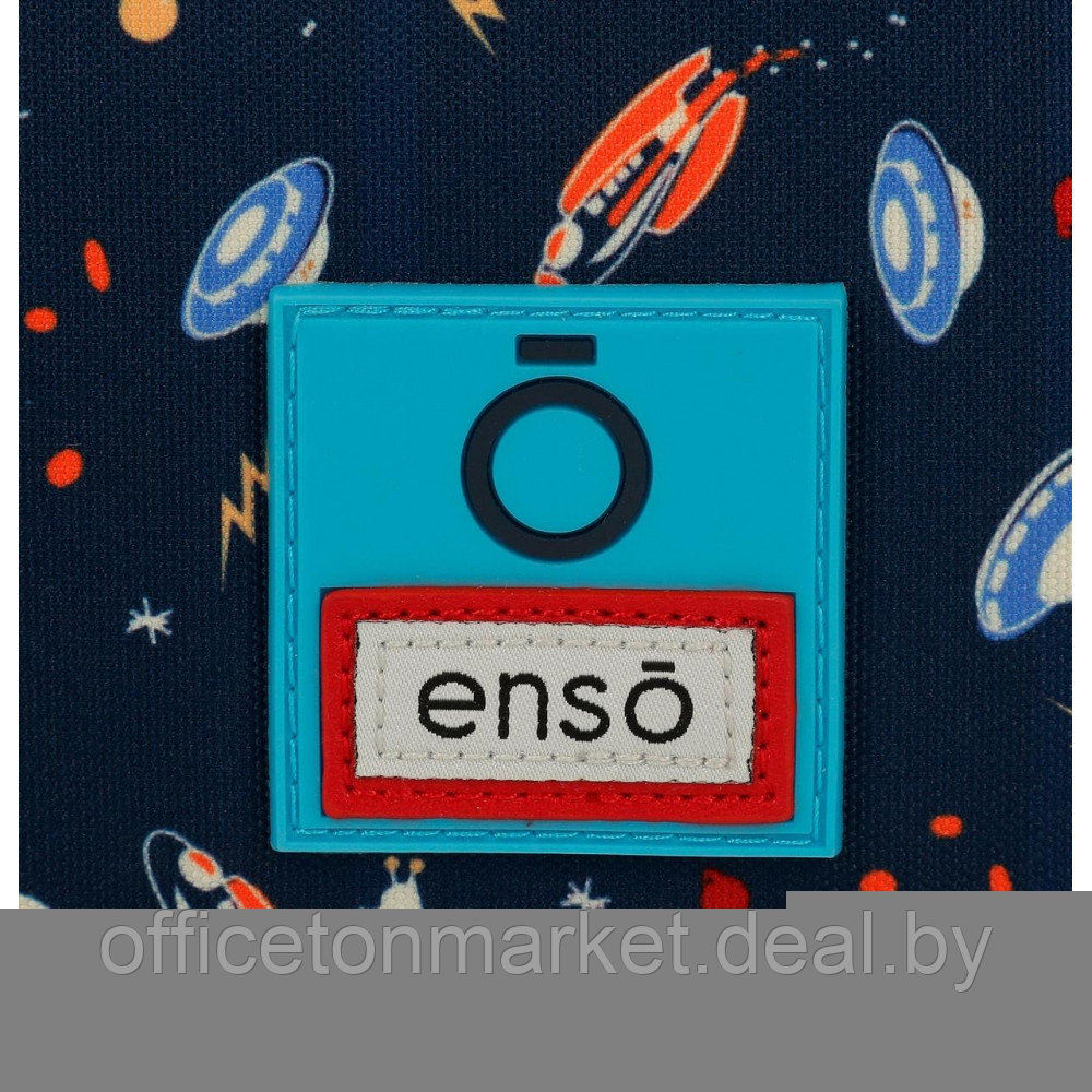 Рюкзак школьный Enso "Outer space" L, синий, черный - фото 7 - id-p218087514