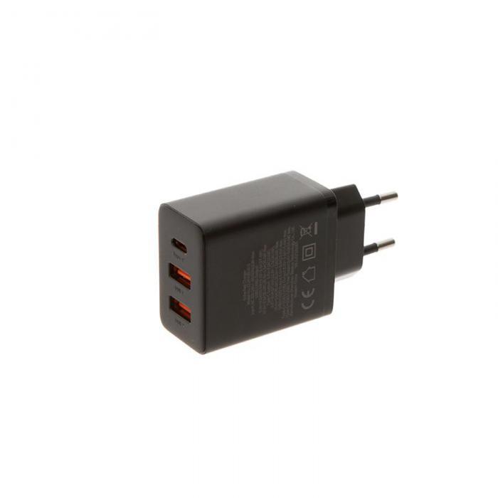 Зарядное устройство Baseus OS Cube Fast Charger 2U+C 30W EU Cluster Black P10111402113-00 - фото 1 - id-p224999545