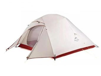 Палатка Naturehike Cloud Up Si 3х-местная Grey-Red NH18T030-T-DLG