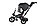 Детский трехколесный велосипед Chopper CH1-1 (черный), фото 8