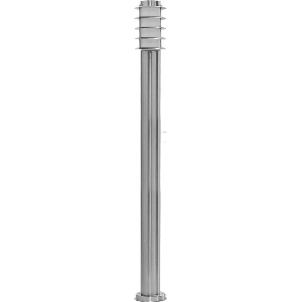 Уличный светильник столб Feron DH027-1100, Техно столб, 18W E27 230V, серебро