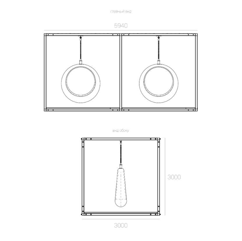 Пергола с качелями LED ДМ 6 - фото 2 - id-p225035876