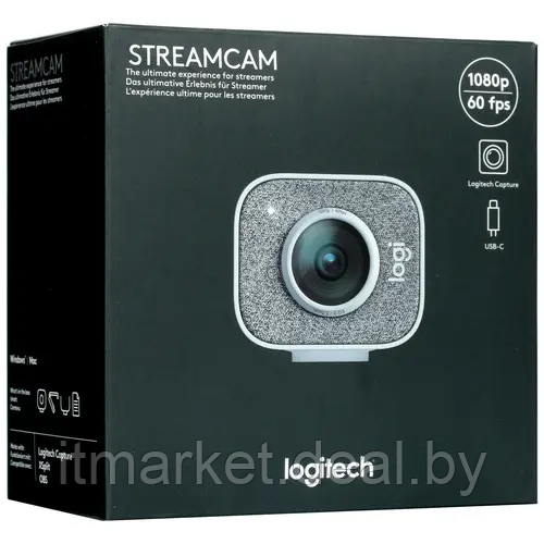 Веб-камера Logitech StreamCam White (960-001298) - фото 5 - id-p225035820
