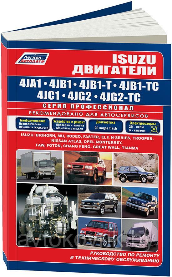 Isuzu двигатели 4JA1(2,5), 4JB1(T/TC)(2,8), 4JC1(2,3), 4JG2(TC)(3,1) (устанав. на: Isuzu/Opel/Faw/Foton/Great