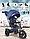Детский трехколесный велосипед Chopper CH1-1 (синий), фото 5