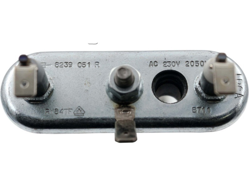 Нагревательный элемент ( ТЭН ) для стиральной машины Whirlpool AV5104 (Irca 2050W, прям.с отв.L=235, R14+, - фото 4 - id-p139663268