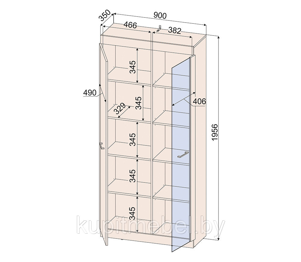 Стенка Loft Гостиная-4 - фото 4 - id-p225036497