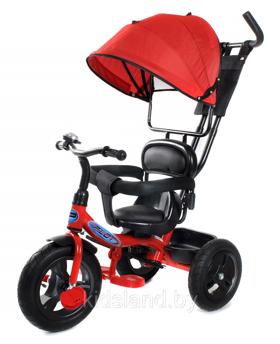 Трехколесный велосипед Trike Pilot PTA1 с поворотным сиденьем (красный) - фото 1 - id-p225036492