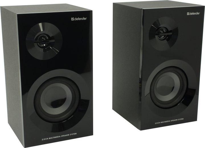 Колонки Defender Aurora S40 BT (2x20W дерево Bluetooth) 65240 - фото 1 - id-p225036494