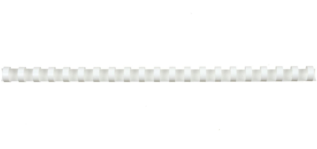 Пружина пластиковая Silwerhof (14) 14 мм, белая - фото 2 - id-p225000065