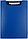 Планшет с крышкой «Бюрократ» толщина пластика 1,2 мм, синий, фото 3