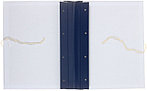Папка архивная для переплета Silwerhof (без шпагата) на завязках «Форма 21», корешок 50 мм, белая