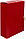 Короб-папка архивная из бумвинила на 4-х завязках Silwerhof корешок 80 мм, 230*310*80 мм, красный, фото 2