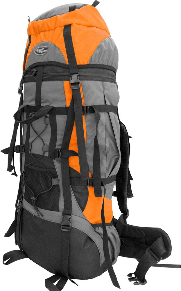 Рюкзак туристический Турлан Алтай-60 л оранжевый/серый/черный - фото 4 - id-p165110759