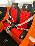 Детский электромобиль RiverToys Lamborghini Urus E777EE (оранжевый) Полноприводный, фото 4