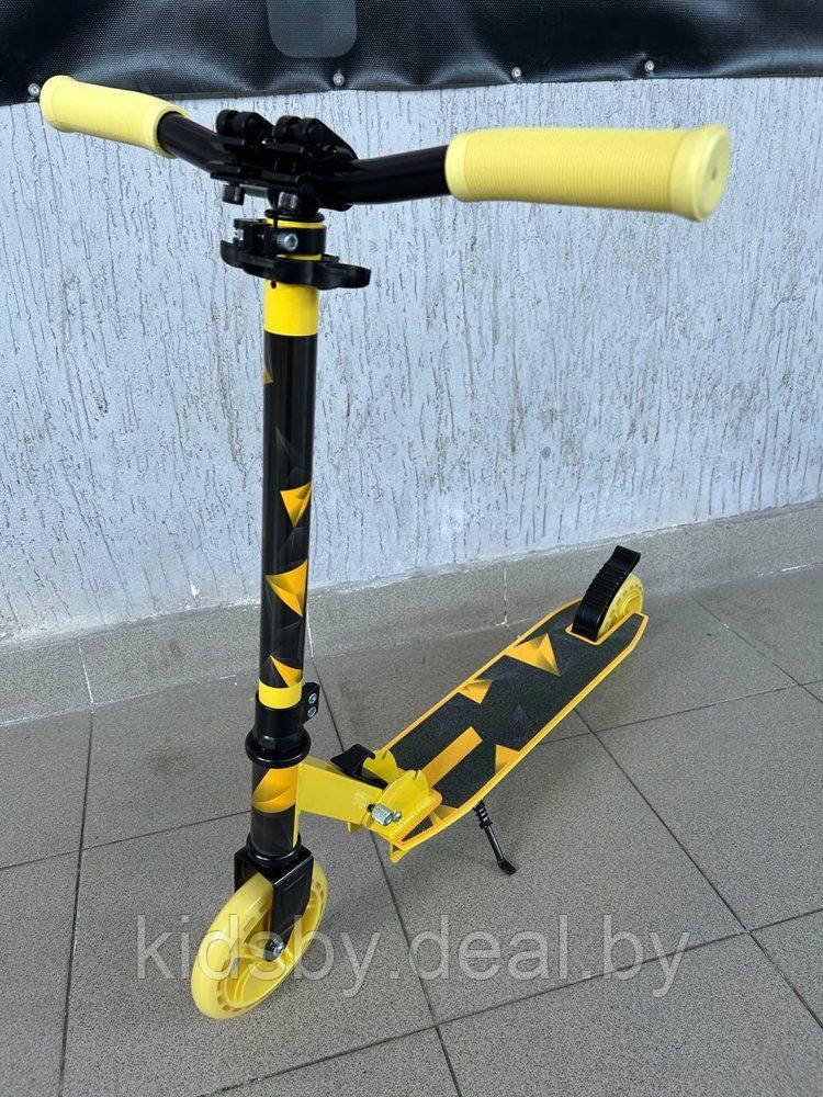Самокат BelAshimi Scooter PE2015 (жёлтый) Складной - фото 1 - id-p225036844