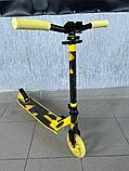 Самокат BelAshimi Scooter PE2015 (жёлтый) Складной, фото 2