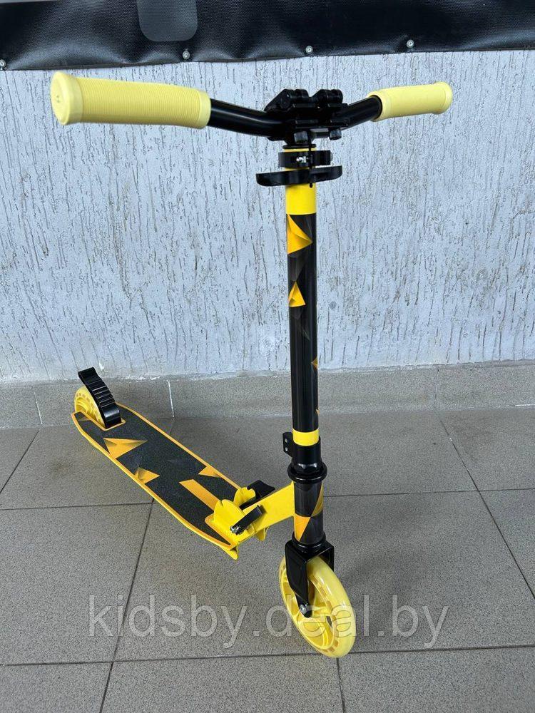 Самокат BelAshimi Scooter PE2015 (жёлтый) Складной - фото 2 - id-p225036844