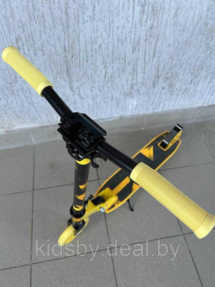 Самокат BelAshimi Scooter PE2015 (жёлтый) Складной - фото 3 - id-p225036844