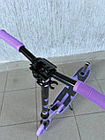 Самокат BelAshimi Scooter PE2015 (фиолетовый) Складной, фото 4