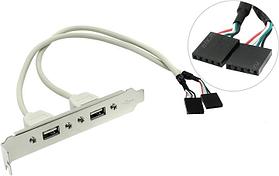 Espada BRCT-2PrtUSB2 Планка портов в корпус 2 Port USB 2.0