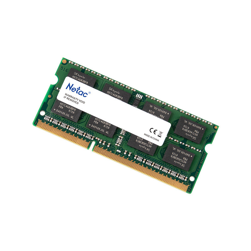 DDR3 8GB PC3-12800 SO-DIMM Netac Basic (1600MHz) CL11 1.35V / NTBSD3N16SP-08 - фото 4 - id-p224979885