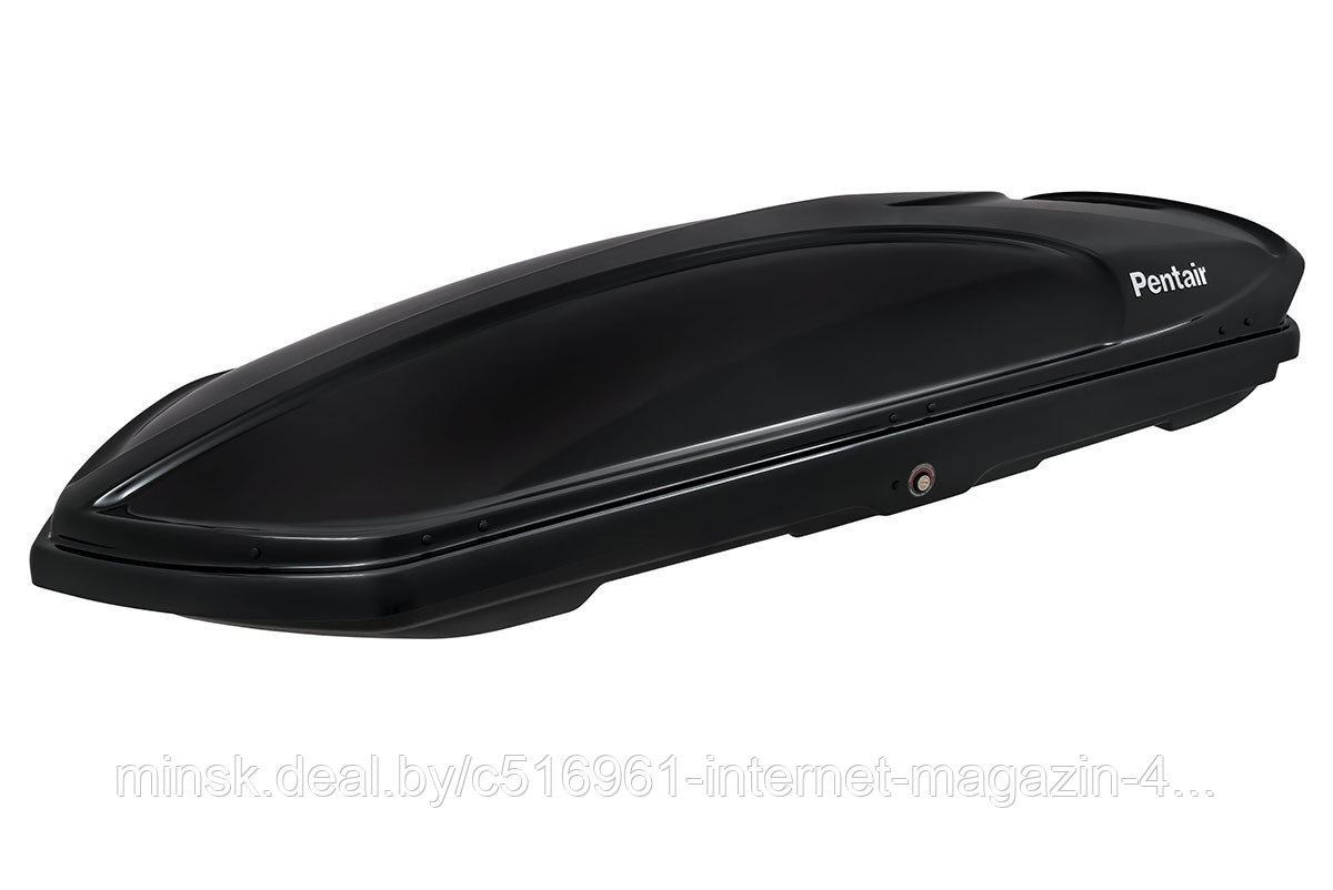 Бокс автомобильный на крышу Pentair COBRA 420L черный глянец, двусторонний - фото 1 - id-p225037773