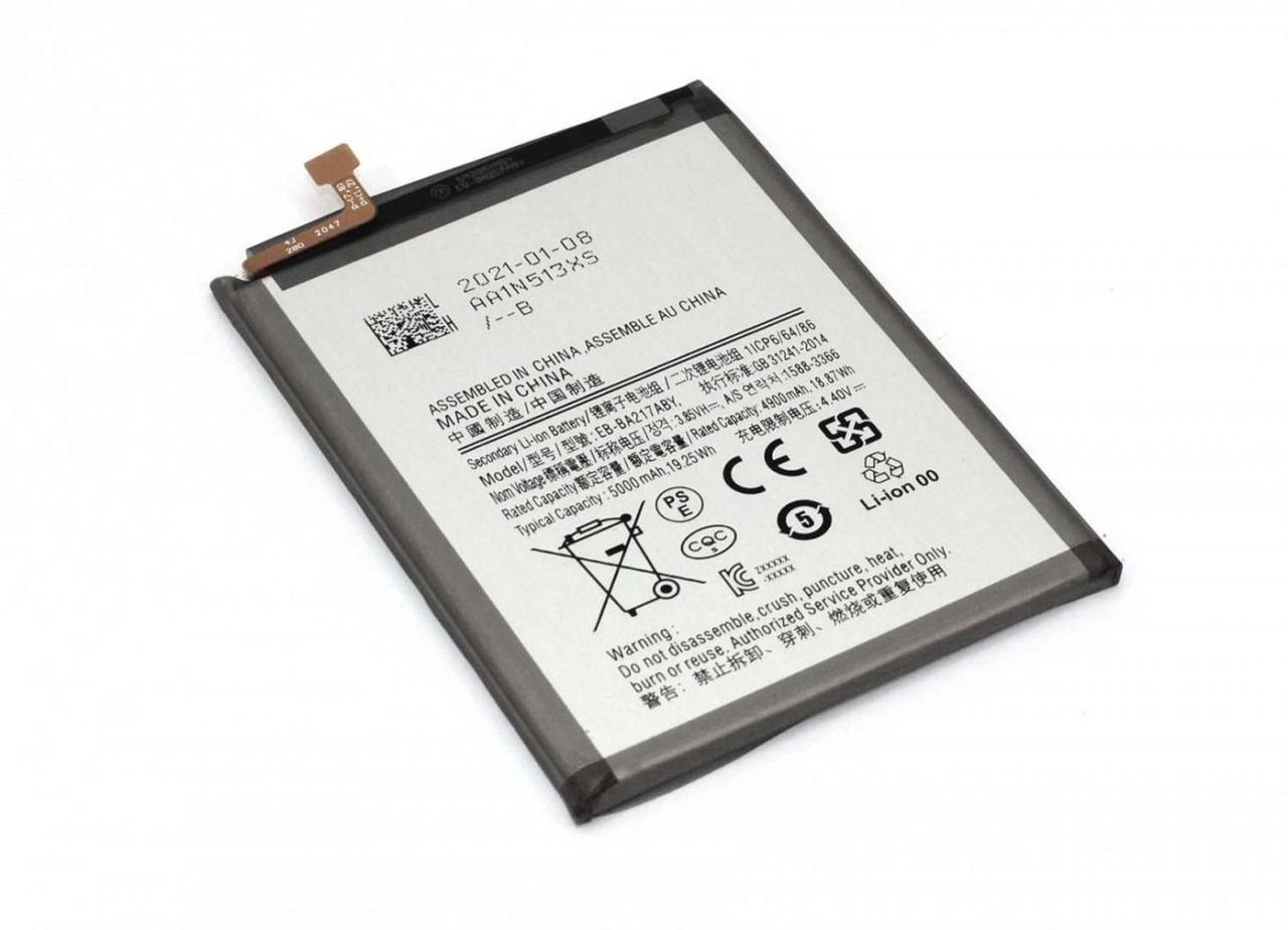 Аккумулятор (батарея) EB-BA217ABY для телефона Samsung Galaxy A21s (A217F), 4900мАч - фото 1 - id-p225037676
