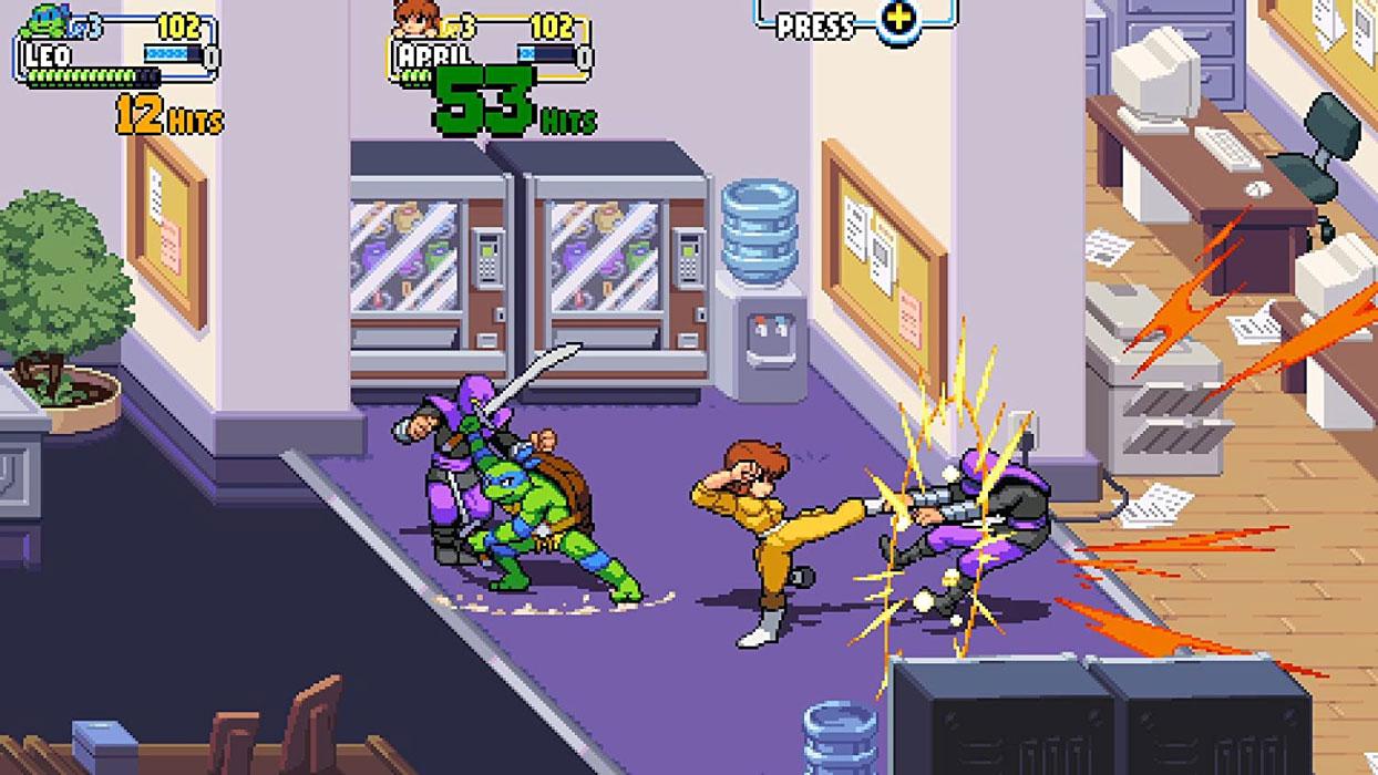 Игра Teenage Mutant Ninja Turtles: Shredder's Revenge для PlayStation 5 - фото 3 - id-p225038887