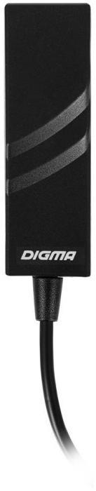 DIGMA Сетевой адаптер Ethernet D-USBC-LAN100 USB Type-C (упак.:1шт) - фото 1 - id-p225048299