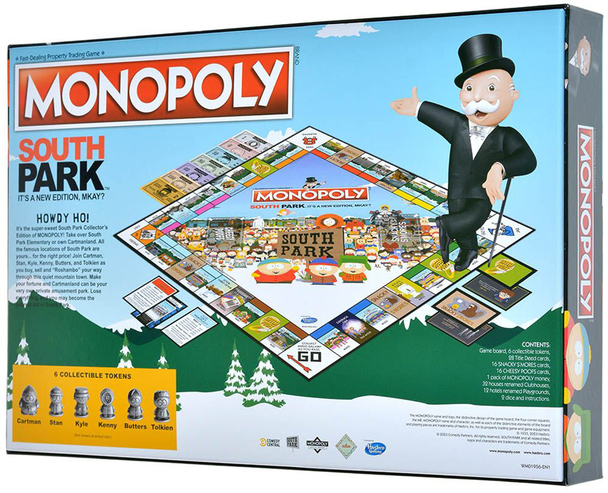 Монополия: Южный Парк / Monopoly: South Park ENG - фото 2 - id-p225039136