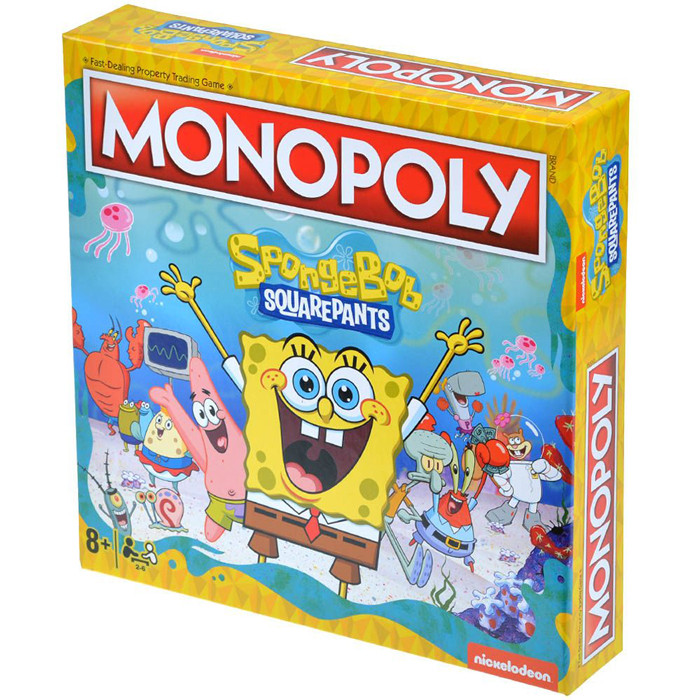 Монополия: Губка Боб Квадратные Штаны / Monopoly: Spongebob Squarepants ENG - фото 1 - id-p225039137