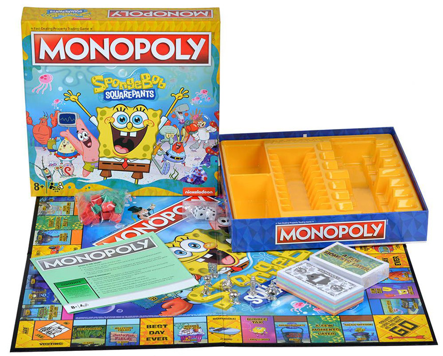 Монополия: Губка Боб Квадратные Штаны / Monopoly: Spongebob Squarepants ENG - фото 3 - id-p225039137