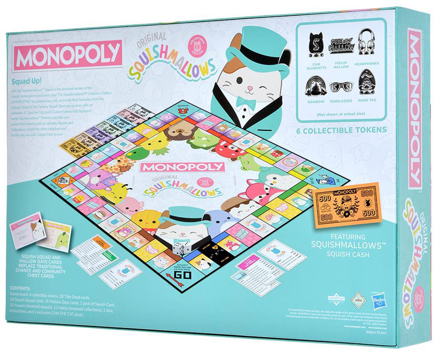 Монополия: Сквишмэллоус / Monopoly: Squishmallows ENG - фото 2 - id-p225039138