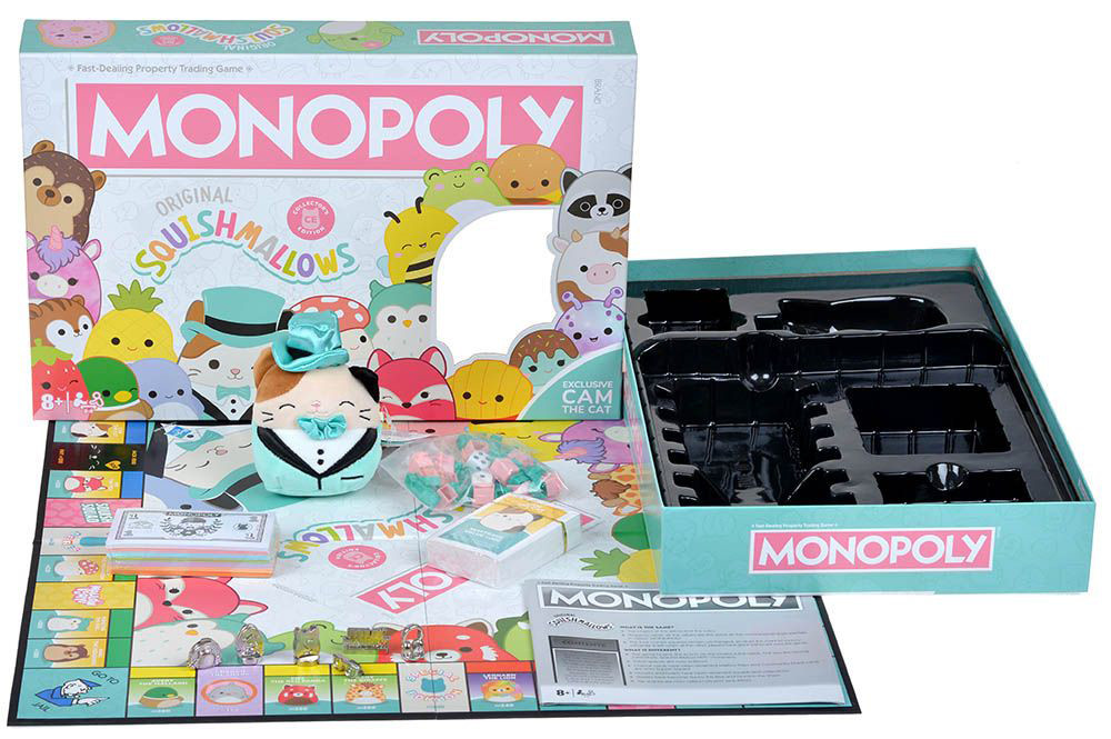 Монополия: Сквишмэллоус / Monopoly: Squishmallows ENG - фото 3 - id-p225039138