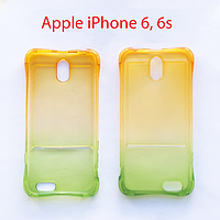 Чехол бампер Apple iPhone 6, 6s желто-зеленый