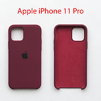 Чехол бампер Apple iPhone 11 pro бордовый