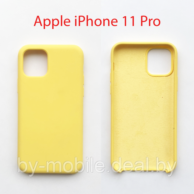 Чехол бампер Apple iPhone 11 pro желтый - фото 1 - id-p225039449