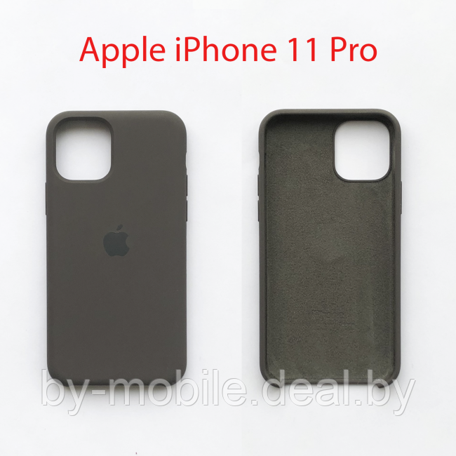 Чехол бампер Apple iPhone 11 pro серый - фото 1 - id-p225039452
