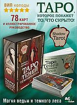 Таро Теней Тёмного Леса. Shadow Tarot. 78 карт и руководство в подарочной коробке, фото 2