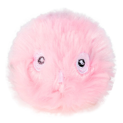 Игрушка для кошек Пушистый мячик Fancy pets (со звуком) розовый, фото 2