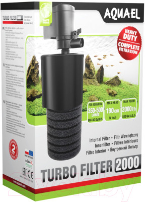 Фильтр для аквариума Aquael Turbo Filter 2000 / 109405 - фото 3 - id-p219958458