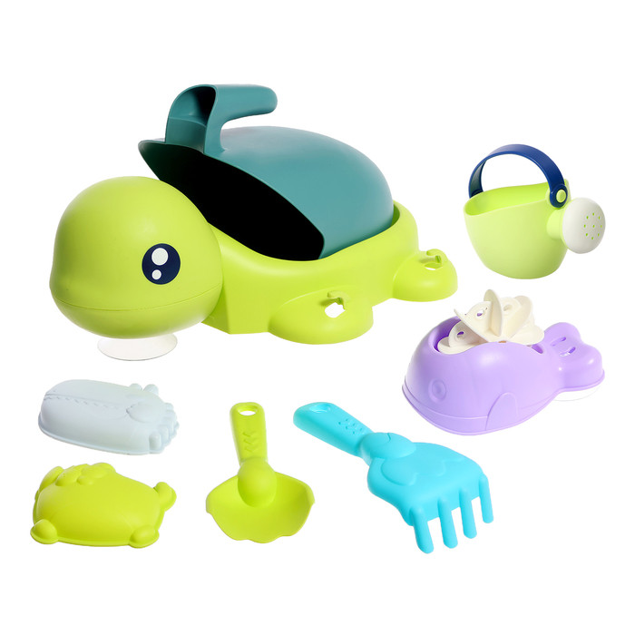 Набор игрушек для ванны «Черепашка», 5 предметов - фото 1 - id-p225052002