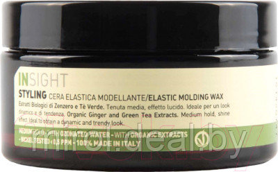 Воск для укладки волос Insight Elastic Molding Wax с экстрактом имбиря - фото 1 - id-p225052289