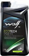 Трансмиссионное масло WOLF EcoTech 75W Premium / 2218/1