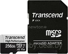 Карта памяти Transcend microSDXC 330S 256GB (с адаптером)